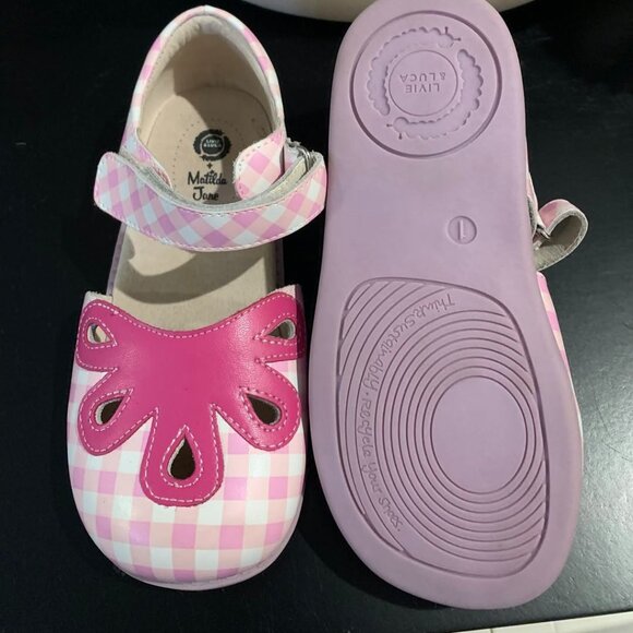 Matilda Jane Livie & Luca Plaid Mary Janes - Picture 1 of 1